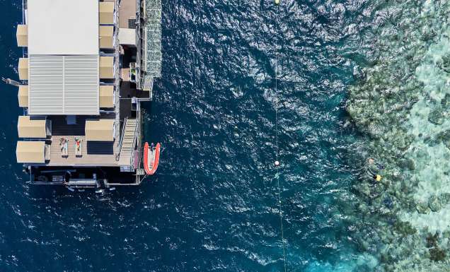 Reefworld aerial view