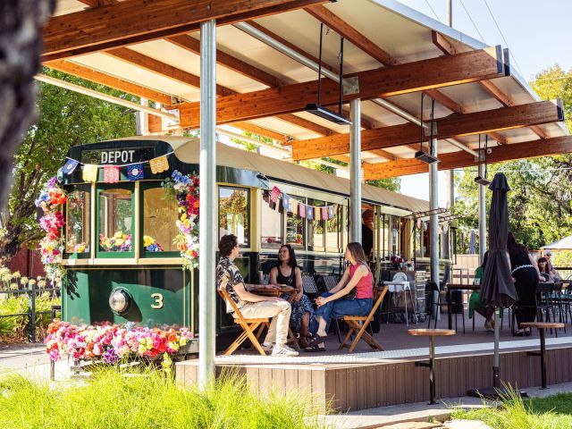 bendigo tram cafe