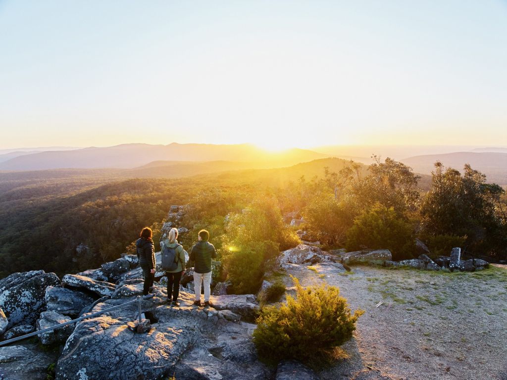 Sunset on Grampians Peaks Trail