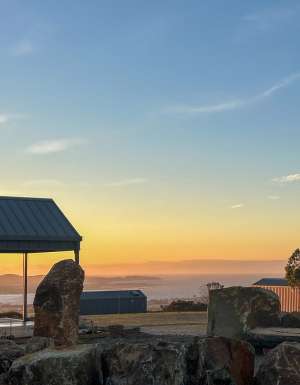 The George Tasmania at sunset