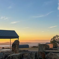 The George Tasmania at sunset
