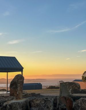 The George Tasmania at sunset