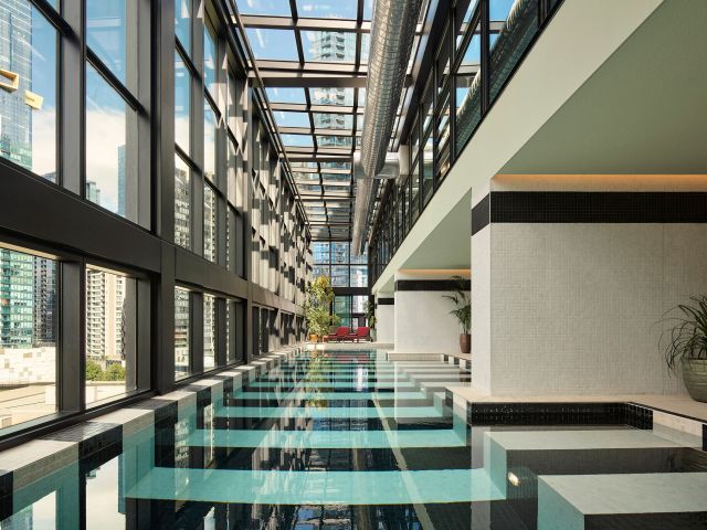 Hannah St Hotel's indoor pool
