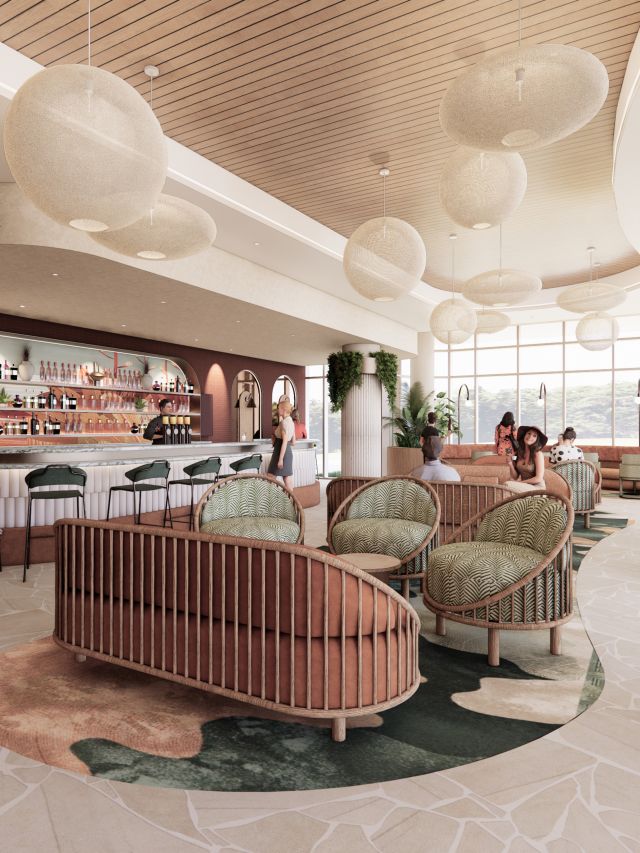 Avani Mooloolaba Beach Hotel lobby