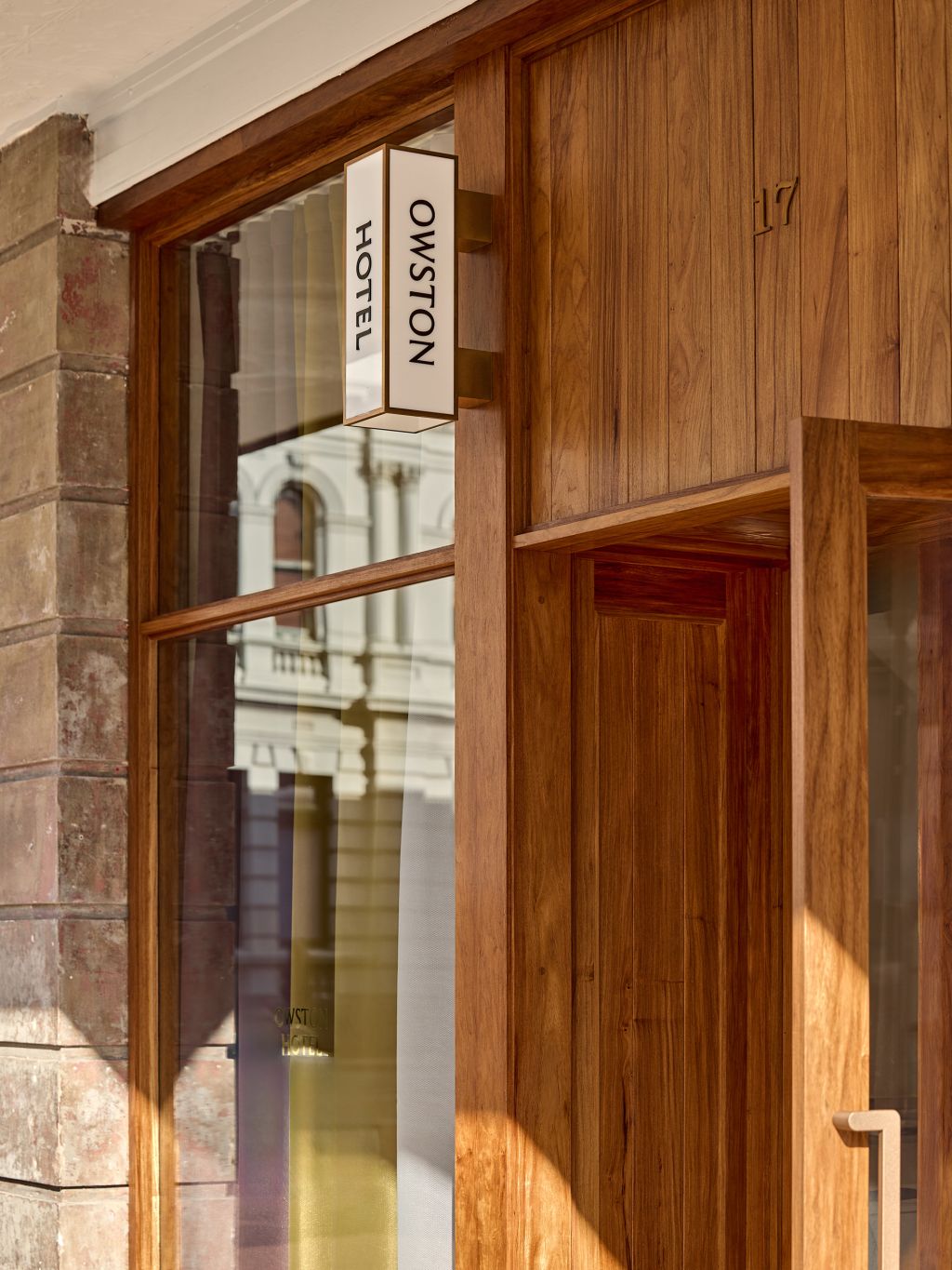 Exterior shot of Owston Hotel in Fremantle