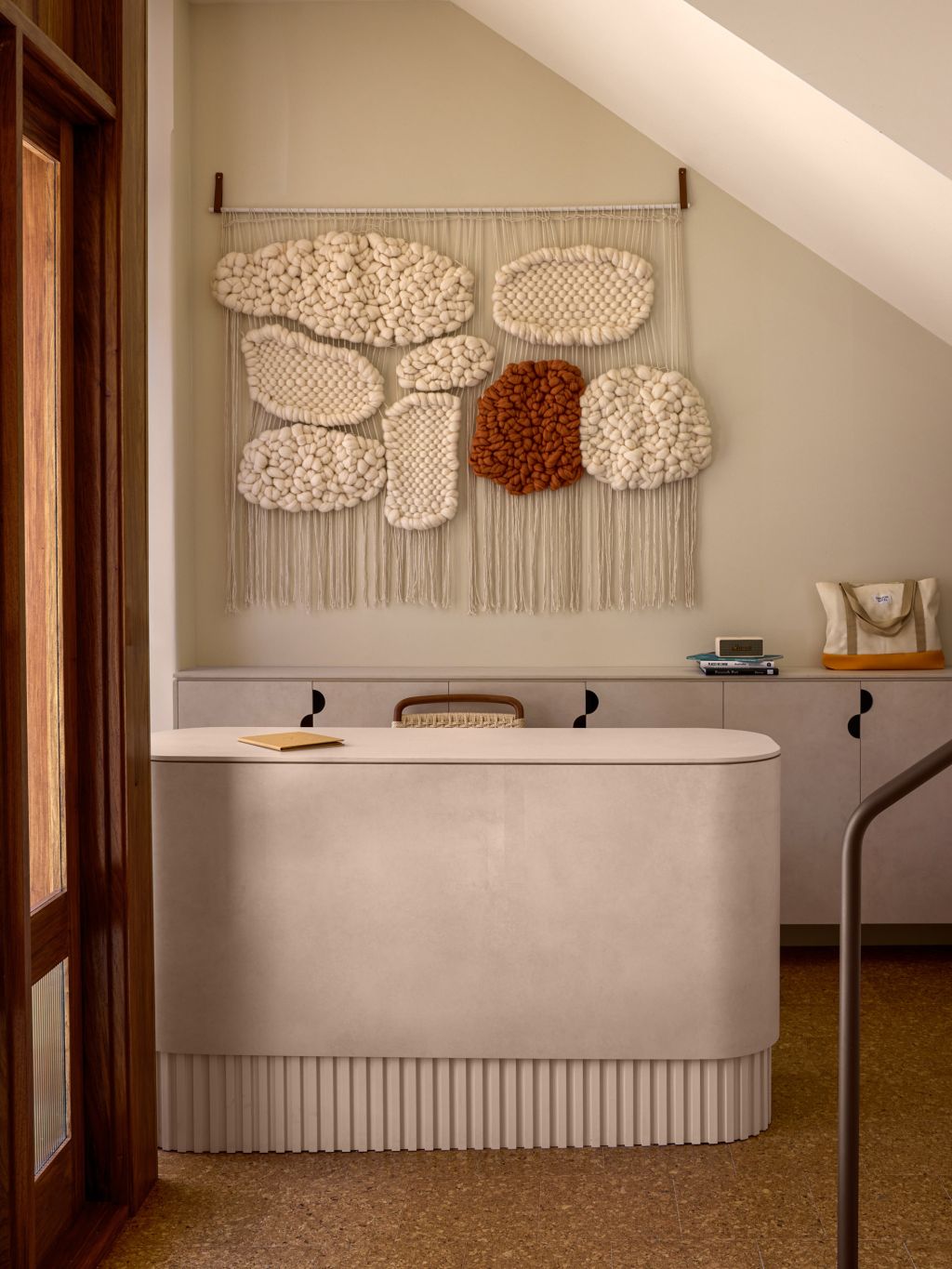 The reception to the Owston Hotel.