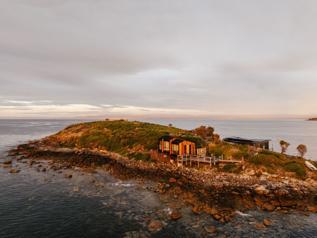 Picnic Island in Tasmania