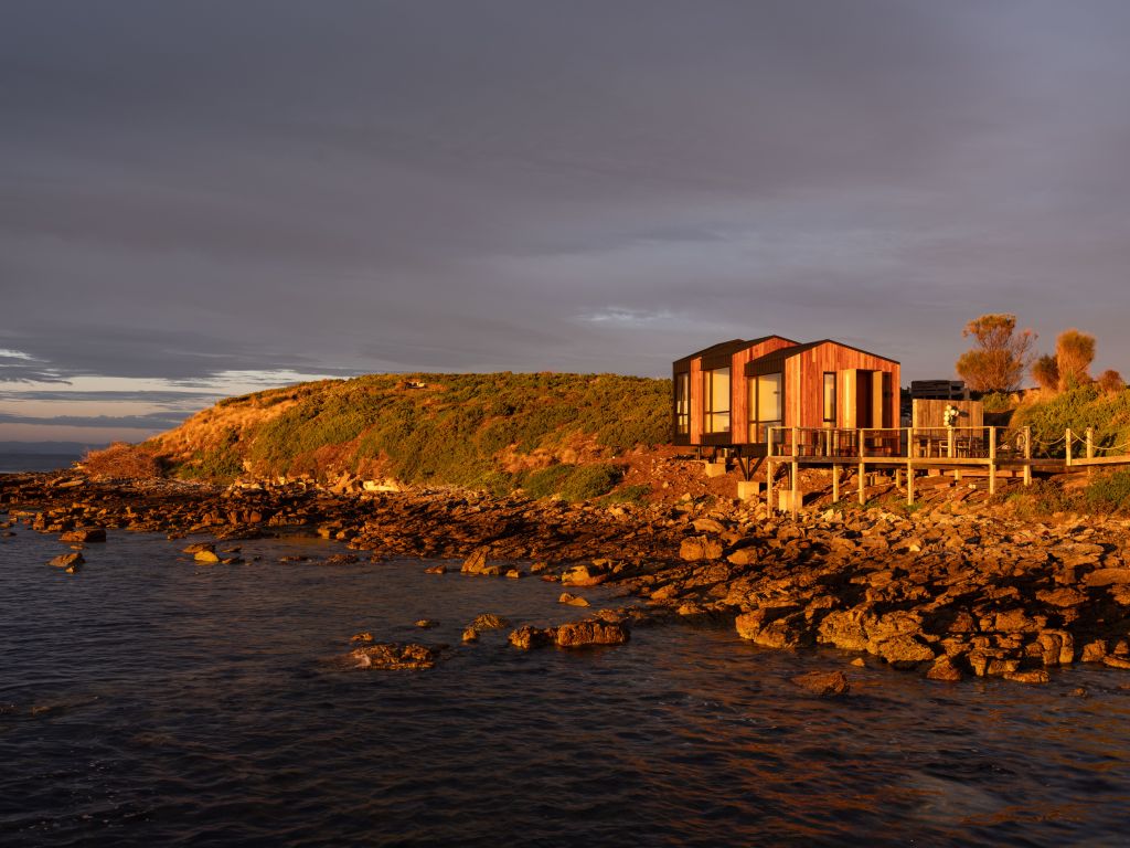Picnic Island in Tasmania