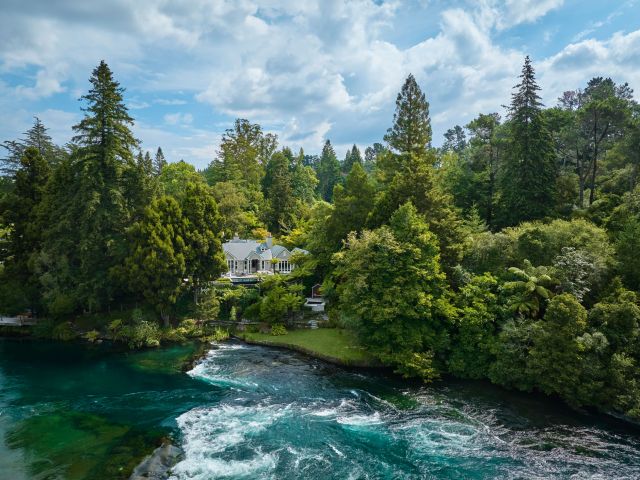 Huka Lodge in New Zealand