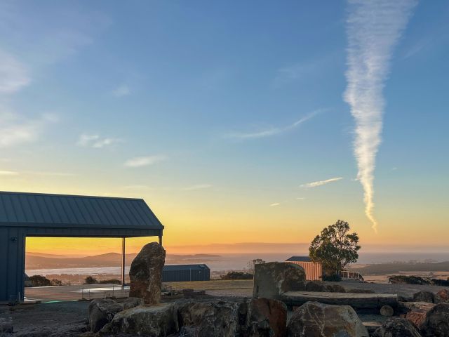 The George Tasmania at sunset