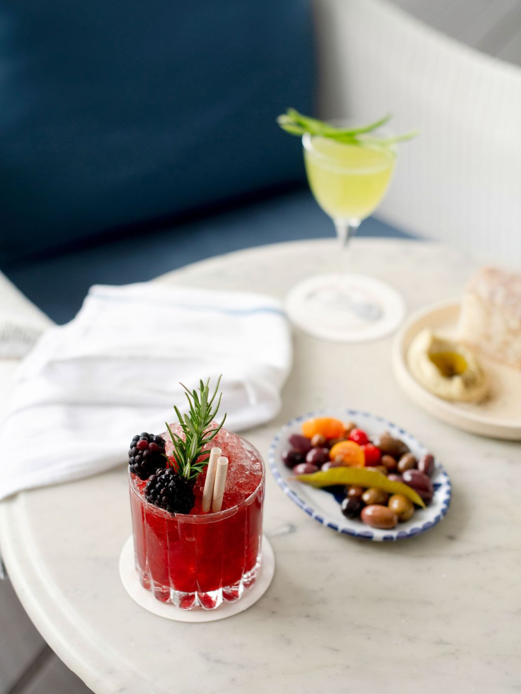 cocktails at Paper Daisy restaurant