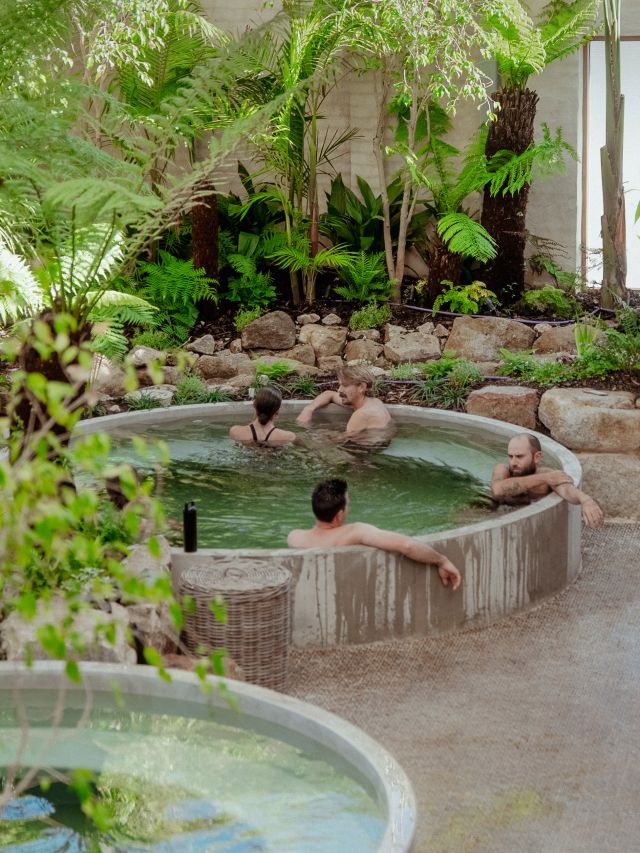People sitting in a bath at Inner Studio South Yarra