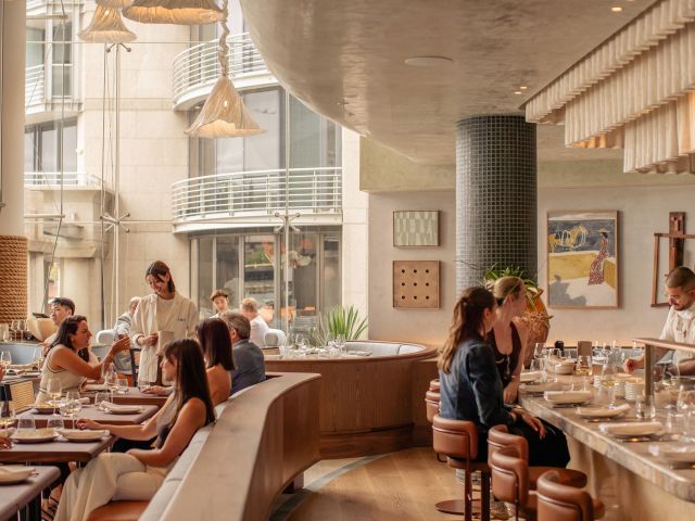 diners at Flaminia, Circular Quay
