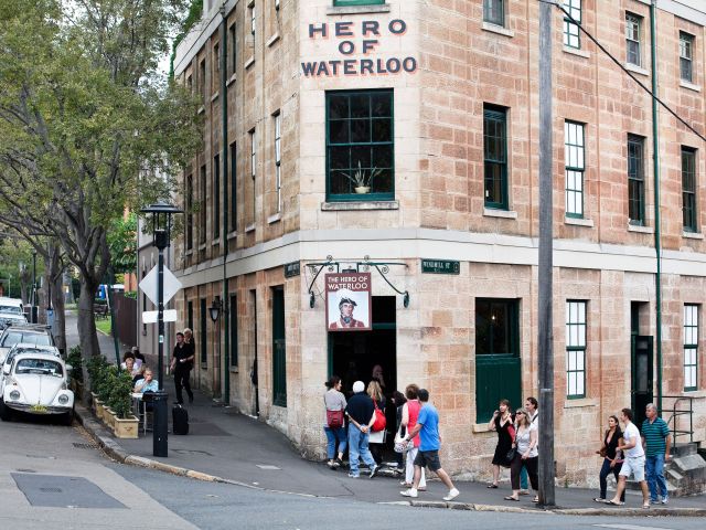 Hero of Waterloo in The Rocks