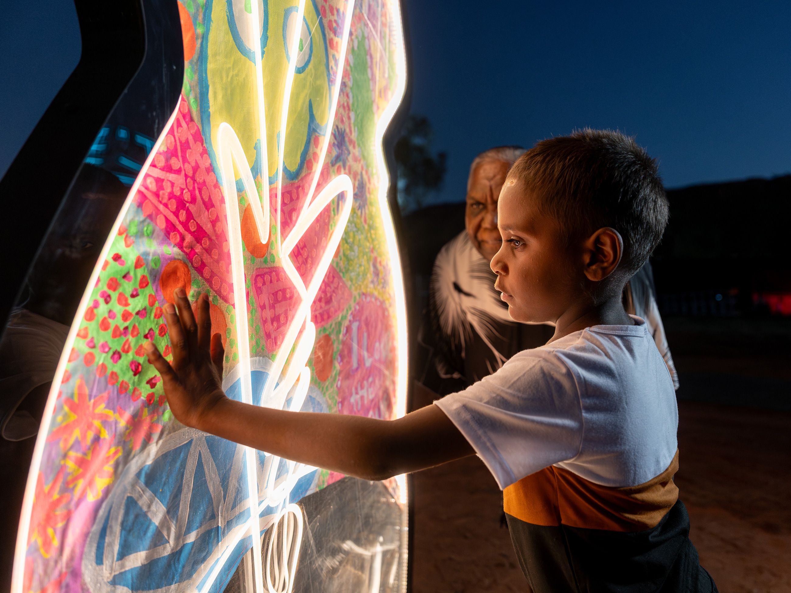 Parrtjima festival in Alice Springs