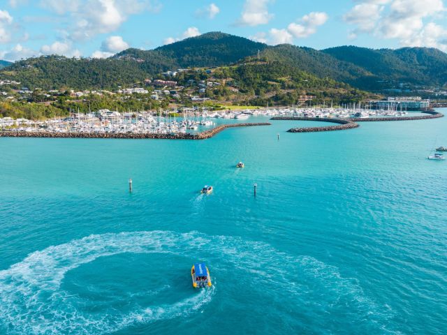 the Coral Sea Marina, Airlie Beach, Qld