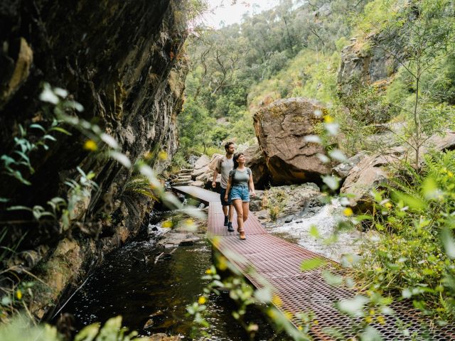 hikers at Grampians (Gariwerd) National Park