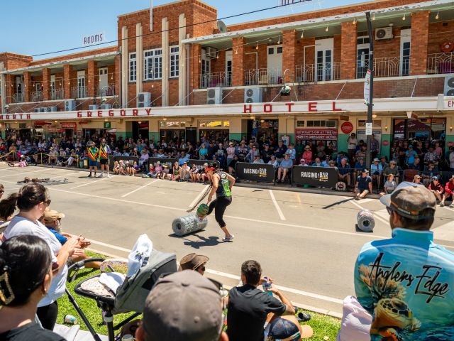 the Winton Outback Festival, Qld