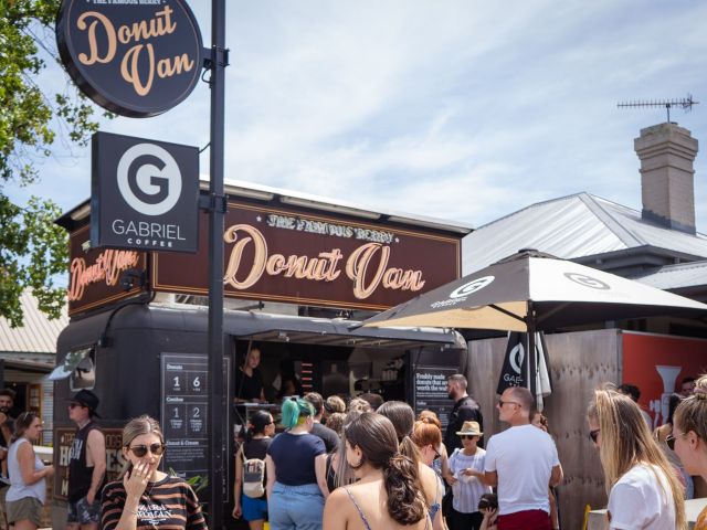 the Berry Donut Van