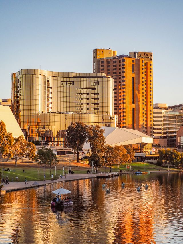 Adelaide at sunset