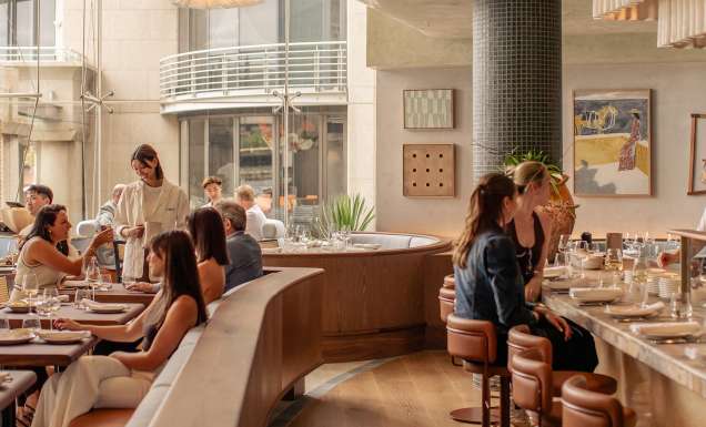 The Crudo Bar at Flaminia, CBD Sydney hotel bars