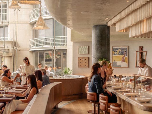 The Crudo Bar at Flaminia, CBD Sydney hotel bars