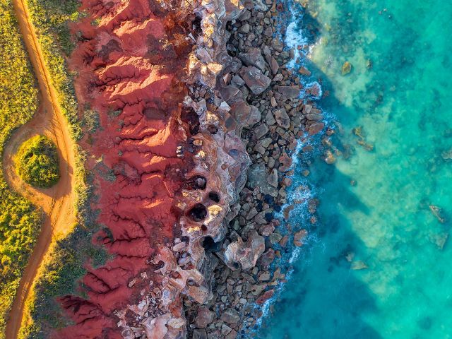 Gantheaume Point cabnle beach broome