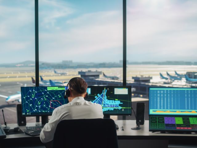 Airport air traffic control