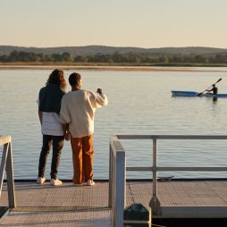 Couple by Lake Wendouree, Ballarat, Victoria