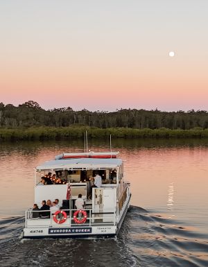 A scenic boat trip during a Noosa getaway.