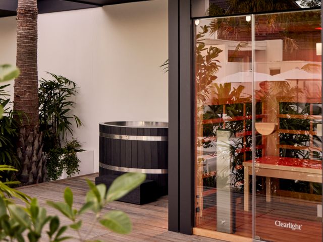Sauna and spa at Hide