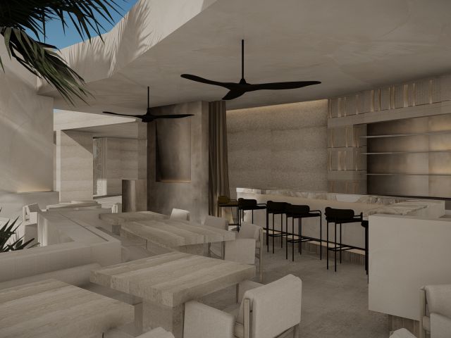 A render of Hotel Sebatikel in Exmouth