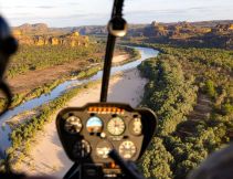 helicopter ride over kakadu only in the nt