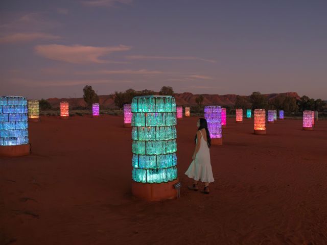 Light Towers Kings Canyon