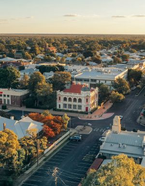 aerial of moree