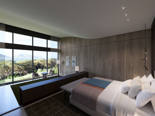 Saffire villa freycinet bedroom
