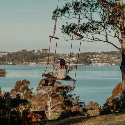 view from Anchorage Farm Narooma