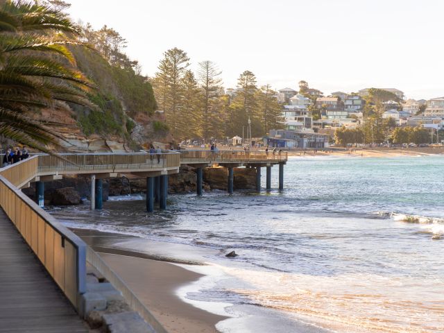 the Terrigal Boardwalk