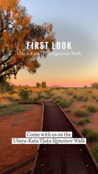 First look at the Uluṟu-Kata Tjuṯa Signature Walk