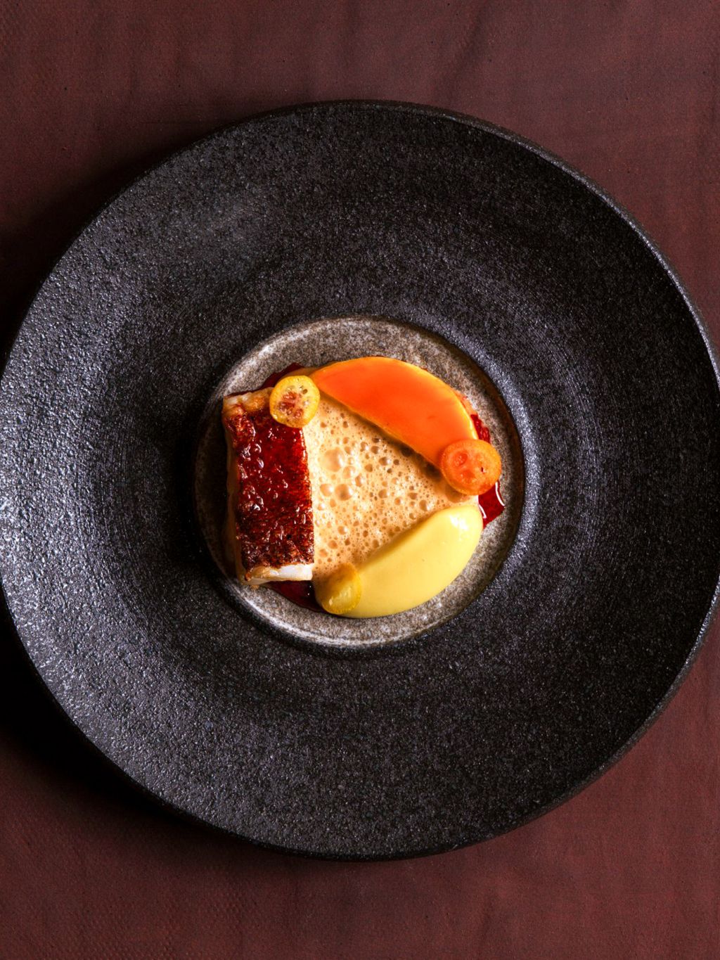 A creative dish at Yiaga, Melbourne