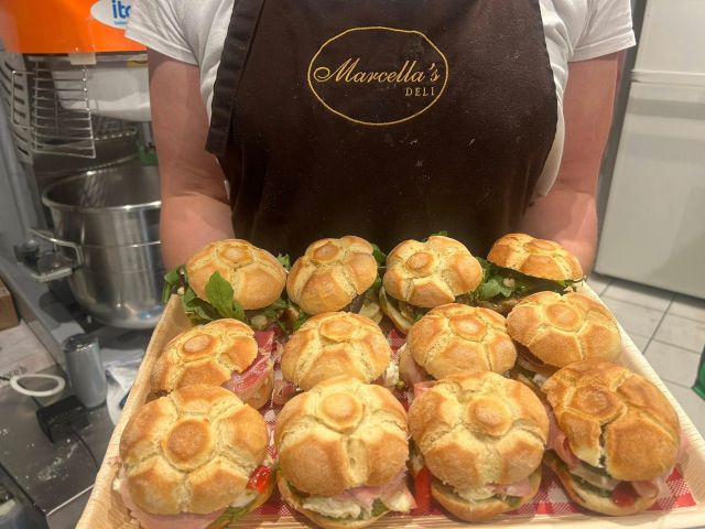 Italian Rosetta at Marcella’s Deli, Forster