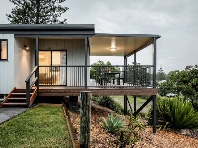 Reflections Forster Beach cabin