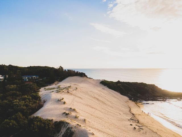 One Mile Beach in Forster