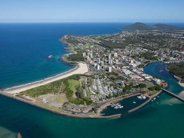 Coolongolook River from above