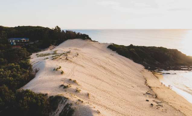 One Mile Beach in Forster