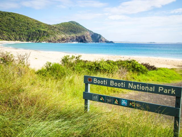 Booti Booti National Park in Forster