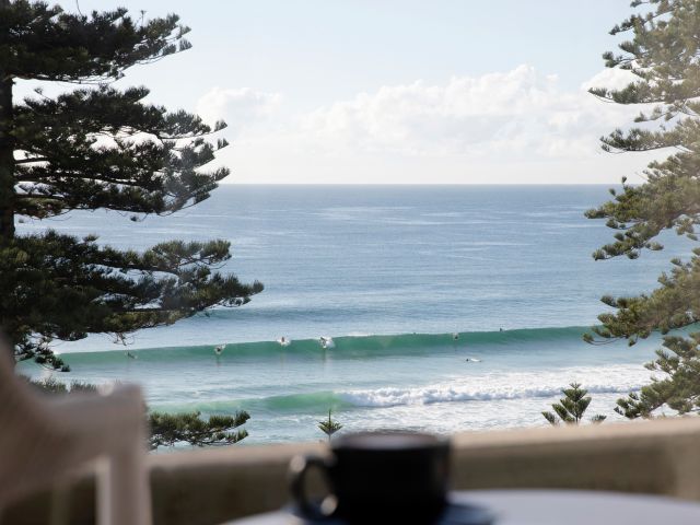 Manly Beach views from Manly Pacific Hotel Sydney
