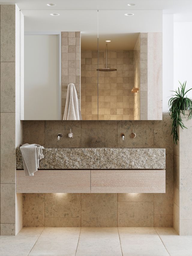 A modern bathroom in The Bonobo by Raes