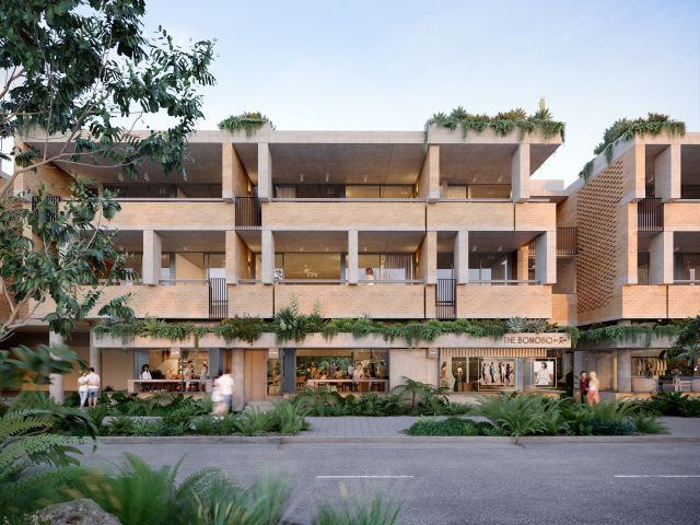 The modernist exterior of The Bonobo by Raes