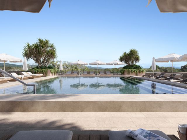 Rooftop swimming pool at The Bonobo by Raes